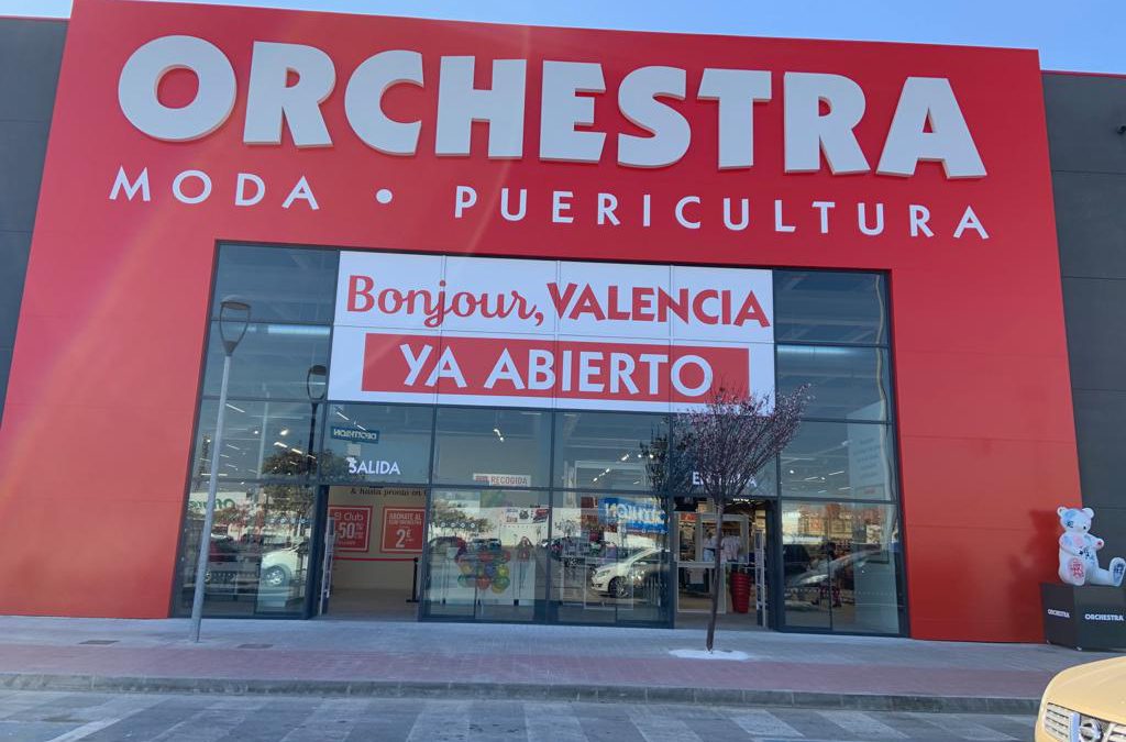 Orchestra, la tienda más grande de puericultura y ropa infantil de la Comunidad Valenciana abre sus puertas en Alfafar Parc